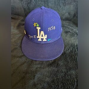 7 3/8 fitted Dodger hat